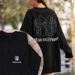 BTS We Are Bulletproof 2 Sided Kpop Fan Sweatshirt